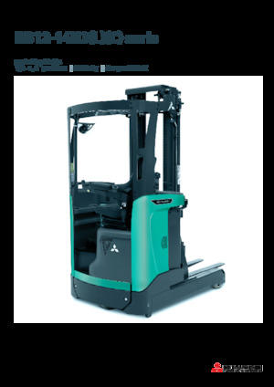 Wózki wysokiego składowania Mitsubishi RB14N3C  