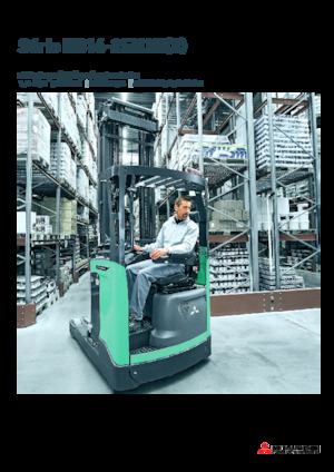 Wózki wysokiego składowania Mitsubishi RB16N3H  