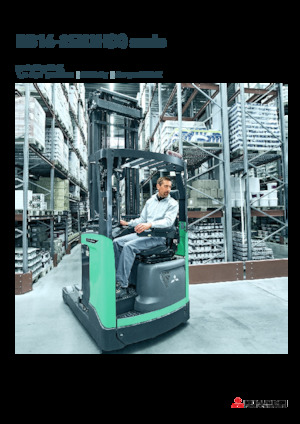 Wózki wysokiego składowania Mitsubishi RB16N3H  