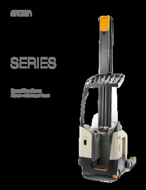 Wózki wysokiego składowania Crown RM 6025