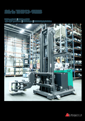 Wózki wysokiego składowania Mitsubishi THD15N3  