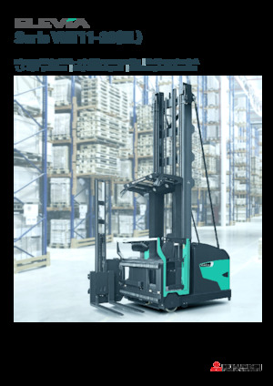 Wózki wysokiego składowania Mitsubishi VNT13