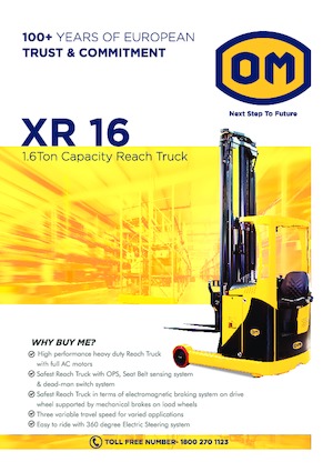 Wózki wysokiego składowania OM XR 16 N