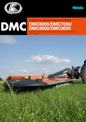 Kosiarka dyskowa z kondycjonerem mocowana z tyłu Kubota DMC6032N 