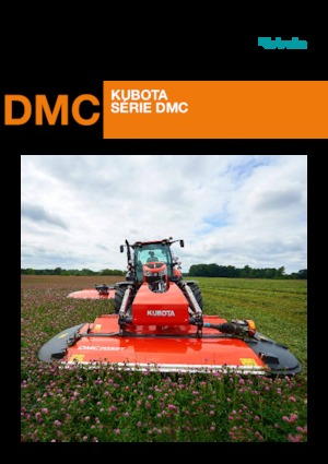 Kosiarka dyskowa z kondycjonerem mocowana z tyłu Kubota DMC63100T