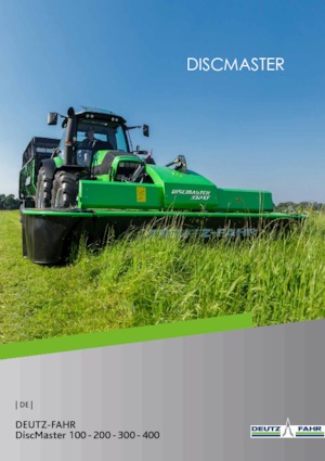 Kosiarka dyskowa bez kondycjonera mocowana z tyłu DEUTZ-FAHR DiscMaster 340