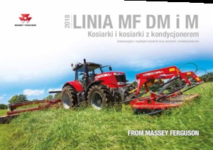 Kosiarka dyskowa bez kondycjonera mocowana z tyłu Massey Ferguson DM246