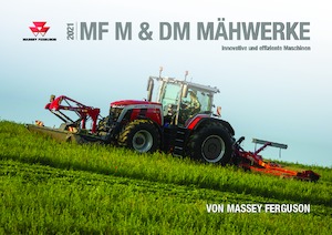 Kosiarka dyskowa bez kondycjonera mocowana z tyłu Massey Ferguson DM357