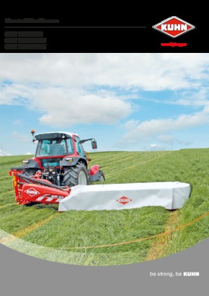 Kosiarka dyskowa bez kondycjonera mocowana z tyłu Kuhn GMD 315 FF