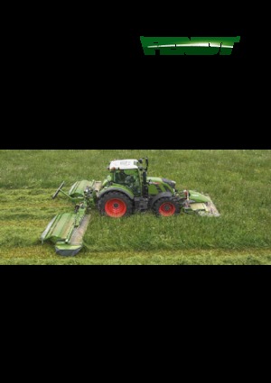 Kosiarka dyskowa bez kondycjonera mocowana z tyłu Fendt Slicer 3280 ISL