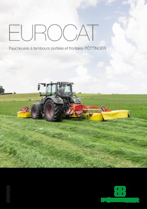 Bębny tylne z kondycjonerem Pöttinger EuroCat 272 ED