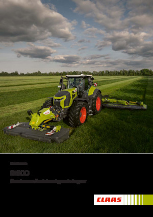 Kosiarka dyskowa z kondycjonerem mocowana z tyłu Claas Disco 9300 C Auto Swather 