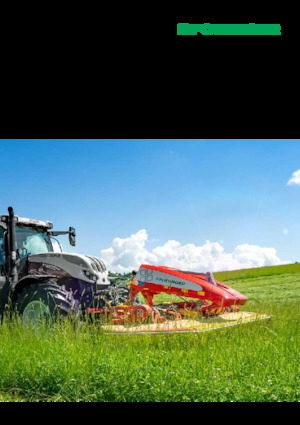 Kosiarka dyskowa z kondycjonerem mocowana z tyłu Pöttinger NovaCat 352 RC