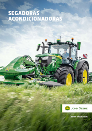 Kosiarka dyskowa z kondycjonerem mocowana z tyłu John Deere R310R