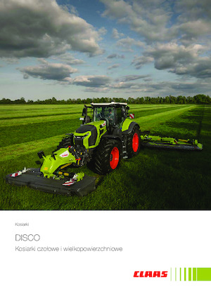 Kosiarka dyskowa bez kondycjonera mocowana z tyłu Claas Disco 1100 Comfort 