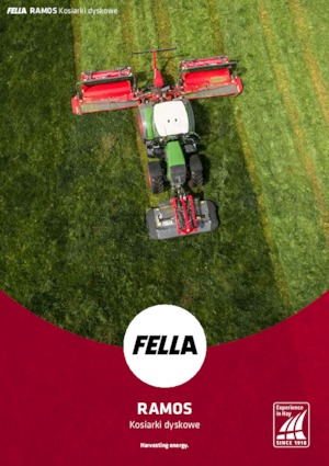 Kosiarka dyskowa bez kondycjonera mocowana z tyłu Fella Ramos 210