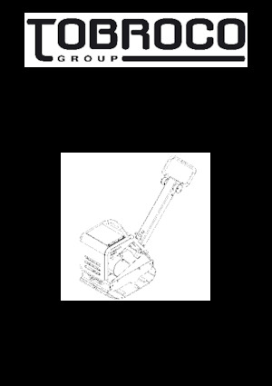 Rewersyjne Zagęszczarki / płyty wibracyjne Samac TR35D