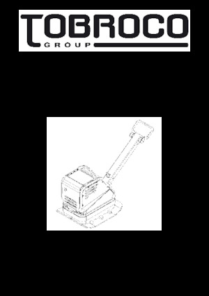 Rewersyjne Zagęszczarki / płyty wibracyjne Samac TR55DE