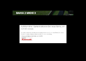 Kosiarki Samojezdne i Traktory Ogrodowe Etesia BAHIA 2 MKHE 3