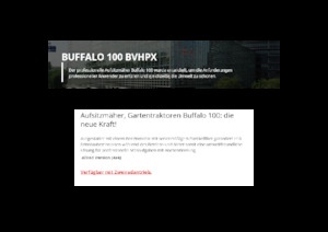 Kosiarki Samojezdne i Traktory Ogrodowe Etesia BUFFALO 100 BVHPX2