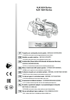 Kosiarki Samojezdne i Traktory Ogrodowe Efco EF 93/16 K