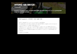 Kosiarki Samojezdne i Traktory Ogrodowe Etesia HYDRO 100 MK124
