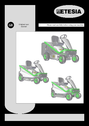 Kosiarki Samojezdne i Traktory Ogrodowe Etesia HYDRO 80 MKHPF