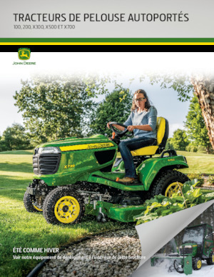 Kosiarki Samojezdne i Traktory Ogrodowe John Deere X390
