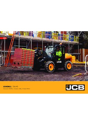 Ładowarki teleskopowe JCB 516-40