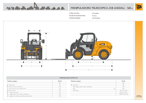 Ładowarki teleskopowe JCB 520-40