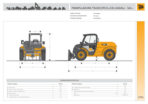 Ładowarki teleskopowe JCB 524-50
