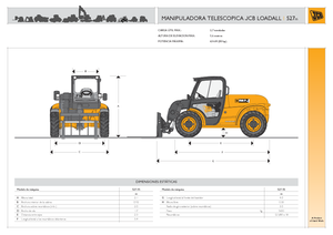 Ładowarki teleskopowe JCB 527-55