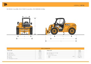 Ładowarki teleskopowe JCB 527-55