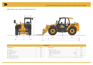 Ładowarki teleskopowe JCB 531-70