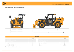 Ładowarki teleskopowe JCB 533-105