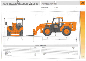 Ładowarki teleskopowe JCB 535-140