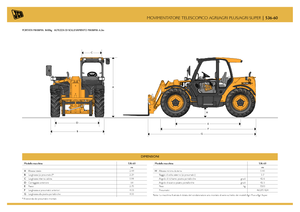 Ładowarki teleskopowe JCB 536-60