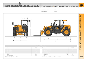 Ładowarki teleskopowe JCB 536-60