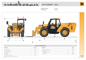 Ładowarki teleskopowe JCB 540-140