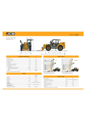Ładowarki teleskopowe JCB 550-80 DS