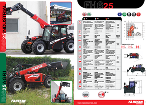 Ładowarki teleskopowe Faresin Handlers 6.25