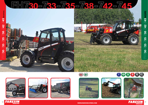 Ładowarki teleskopowe Faresin Handlers 7.38