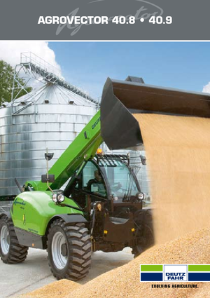 Ładowarki teleskopowe DEUTZ-FAHR Agrovector 40.8