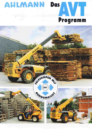 Ładowarki teleskopowe Ahlmann AVT 1330 SL