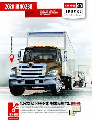 Ciągniki siodłowe ze sztywnym podwoziem Hino 2020 HINO 238 4x2