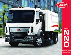 Ciągniki siodłowe ze sztywnym podwoziem Peterbilt 220 PACCAR PX-7