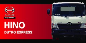 Ciągniki siodłowe ze sztywnym podwoziem Hino 300 DUTRO EXPRESS 4x2