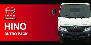 Ciągniki siodłowe ze sztywnym podwoziem Hino 300 DUTRO PACK 4x2