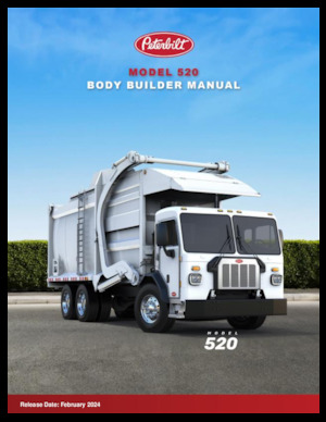 Ciągniki siodłowe ze sztywnym podwoziem Peterbilt 520 Cummins L9N