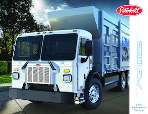 Ciągniki siodłowe ze sztywnym podwoziem Peterbilt 520EV